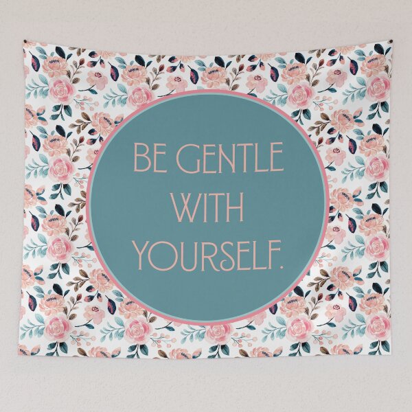 Item preview, Be Gentle With Yourself - Flowers designed and sold by sillyjess.