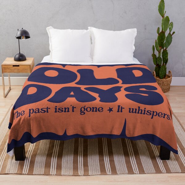 Item preview, Old Days Nostalgia Quote – Vintage Memory Whisper Typography Design designed and sold by ManyVersee.