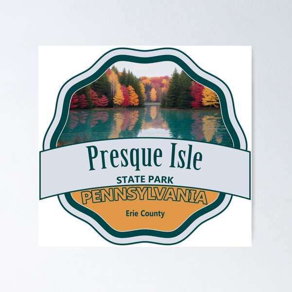 Item preview, Presque Isle State Park, Erie County, Pennsylvania designed and sold by Wanderful-roads.