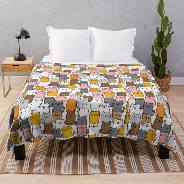 Item preview, Stacked Colorful Cats Pattern designed and sold by delroy66.