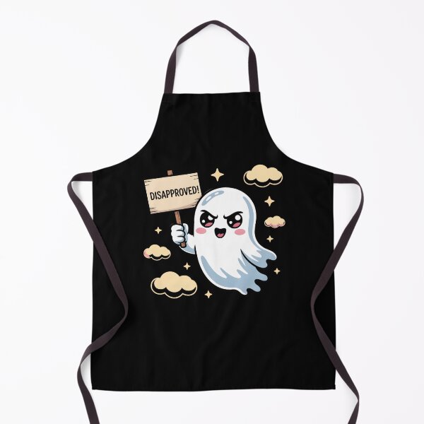 Item preview, Disapproving Ghost – Cute Spooky Mood designed and sold by DreamVibeShirt.