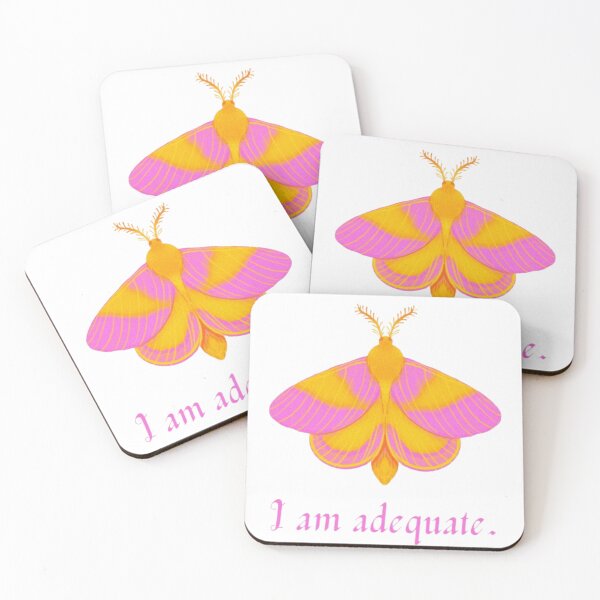 Item preview, I Am Adequate: Stede Bonnet Rosy Maple Moth  designed and sold by Tentakrool Creations.