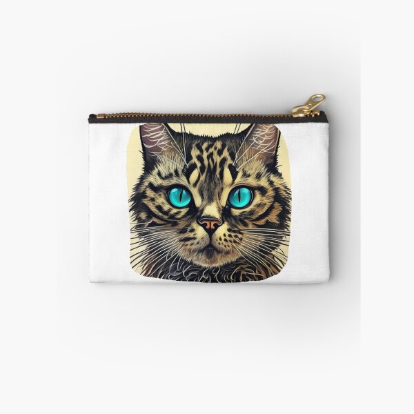 Artikelvorschau, Katze mit blauen Augen entworfen und verkauft von DoKaAltmann.