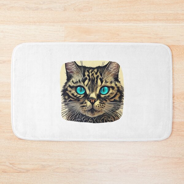 Item preview, cat with blue eyes designed and sold by DoKaAltmann.