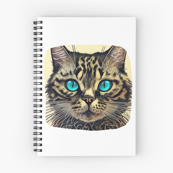 Artikelvorschau, Katze mit blauen Augen entworfen und verkauft von DoKaAltmann.