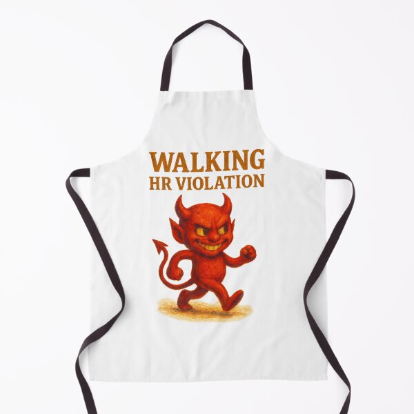 Item preview, Walking HR Violation – Mischievous Devil Art designed and sold by FBA.