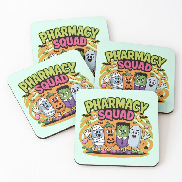 Item preview, Halloween Pharmacy Squad  Funny Spooky Pharmacist Design designed and sold by Nzgiftsandmore.