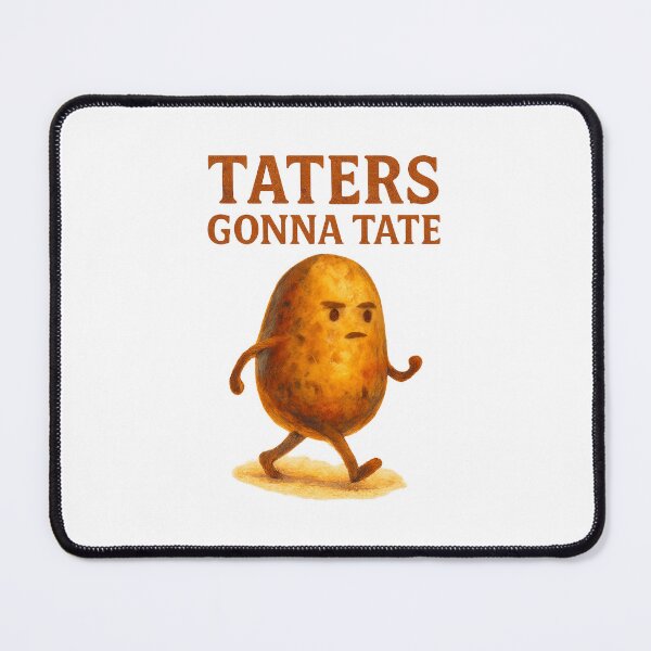 Item preview, Taters Gonna Tate – Confident Potato Art designed and sold by FBA.
