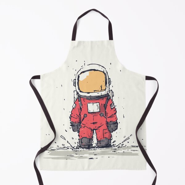 Item preview, Cute Cartoon Astronaut in Red Spacesuit designed and sold by Moss and Moon Studio.