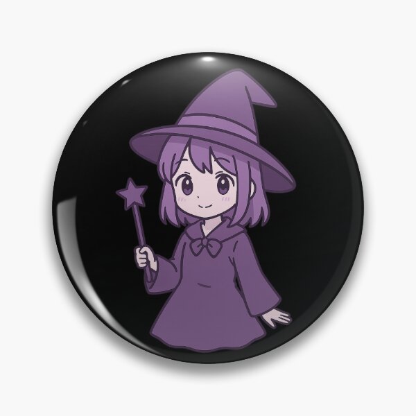 Item preview, Cute Anime Purple Witch designed and sold by VioletEther.