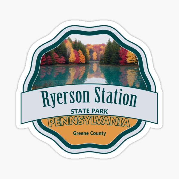 Item preview, Ryerson Station State Park, Greene County, Pennsylvania designed and sold by Wanderful-roads.