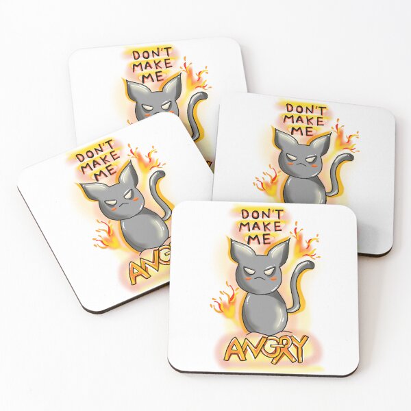 Item preview, Don't Make Me ANGRY! designed and sold by CoolQueenKitty_Studios.