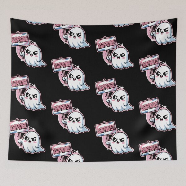 Item preview, Disapproving Ghost – Cute Spooky Mood designed and sold by DreamVibeShirt.