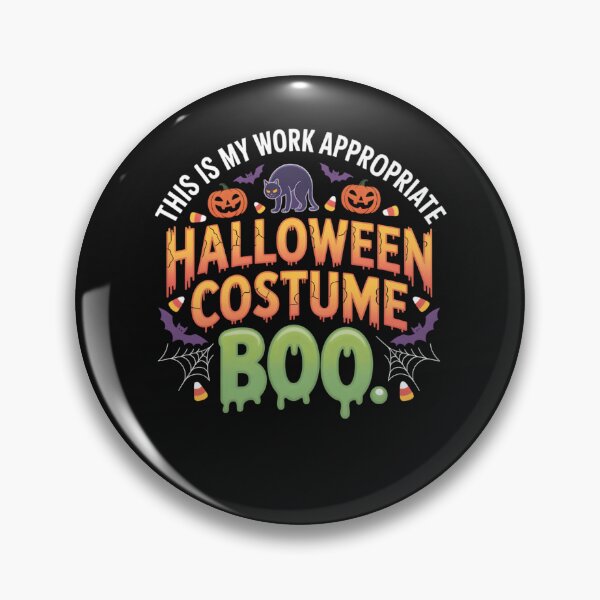 Item preview, This Is My Work Appropriate Halloween Costume Boo Funny designed and sold by clothesy7.