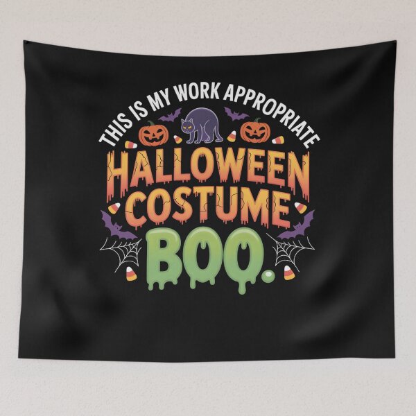 Item preview, This Is My Work Appropriate Halloween Costume Boo Funny designed and sold by clothesy7.