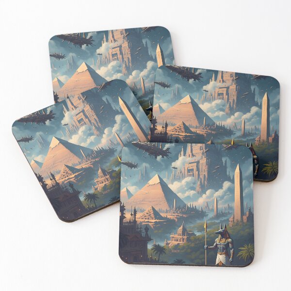 Item preview, Anubis and the Sky-City of Khemet - Scythianshead design  designed and sold by Scythianshead .