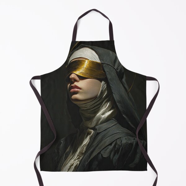 Item preview, Blindfolded Religious Icon Portrait designed and sold by Shannon Hilson.