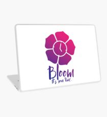 Bloom. It's Your Time. Laptop Skin