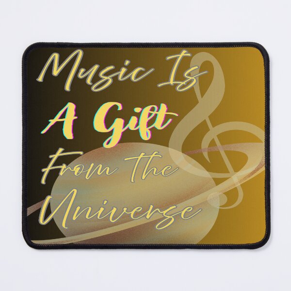 Item preview, Music Is A Gift From The Universe designed and sold by BrightrDayMusicArt.