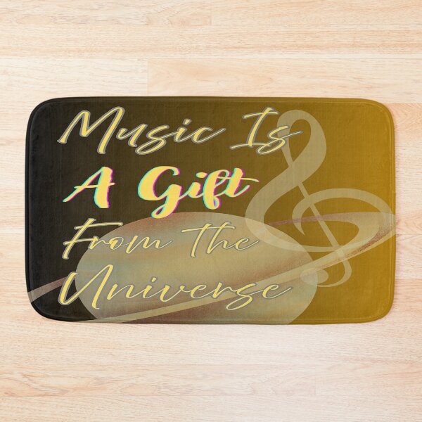 Item preview, Music Is A Gift From The Universe designed and sold by BrightrDayMusicArt.