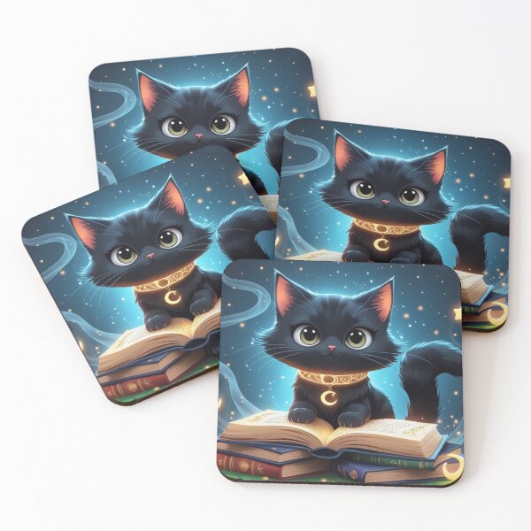 Item preview, Playful Black Cat designed and sold by SnortFactory.