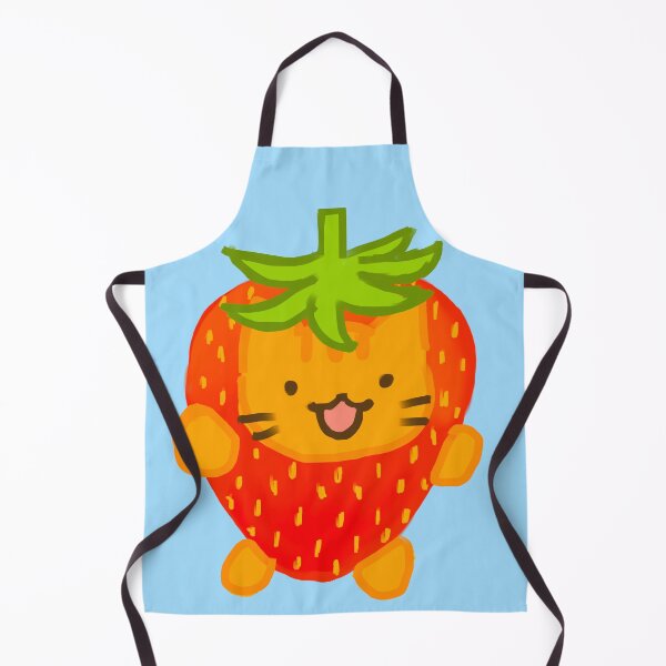 Item preview, Cute Orange Strawberry Cat designed and sold by Annasart8.