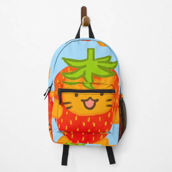 Item preview, Cute Orange Strawberry Cat designed and sold by Annasart8.