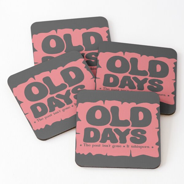 Item preview, Old Days Nostalgia Quote – Vintage Memory Whisper Typography Design designed and sold by ManyVersee.