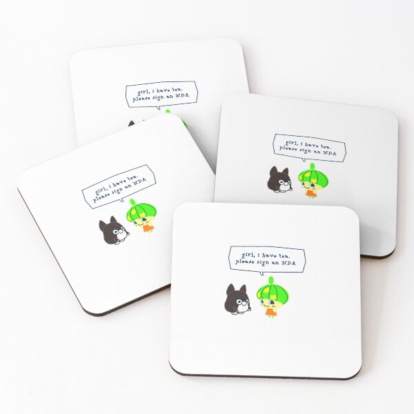 Item preview, Girl, I have tea. Please sign an NDA designed and sold by Tri-Stain.