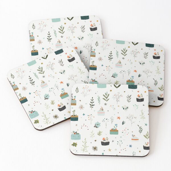 Item preview, Whimsical Mini Garden Cakes Pattern designed and sold by Moss and Moon Studio.