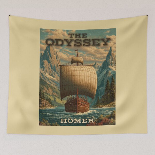 Item preview, A Vintage Poster of The Odyssey - Homer  designed and sold by GoodOldVintage.