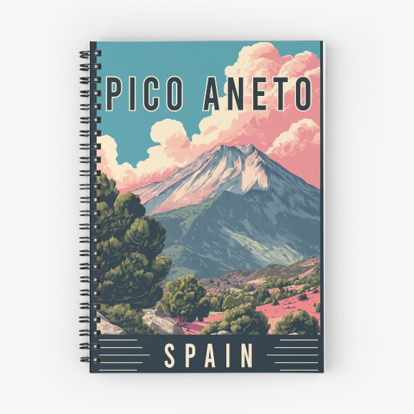 Item preview, Explore Pyrenees Mountain and Pico Aneto in Spain - Travel Art designed and sold by turtlestart.