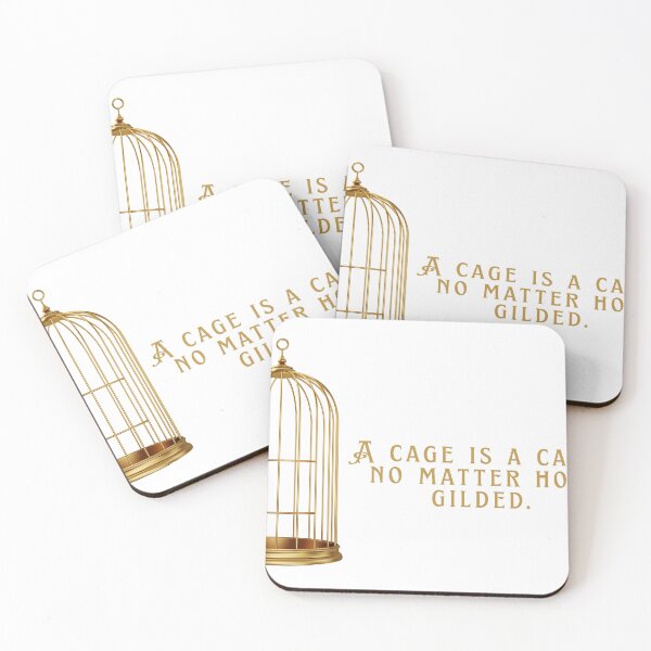 Item preview, Gilded Cage designed and sold by BookishBurns .