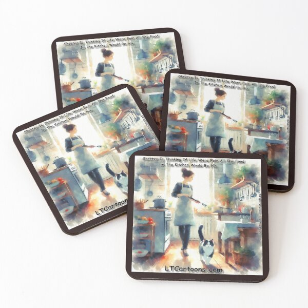 Item preview, Cats Deserve All The Food designed and sold by Rick London Gifts.