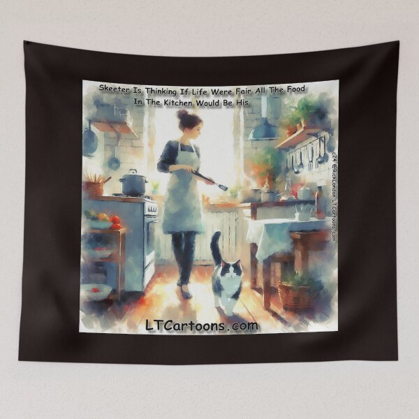 Item preview, Cats Deserve All The Food designed and sold by Rick London Gifts.