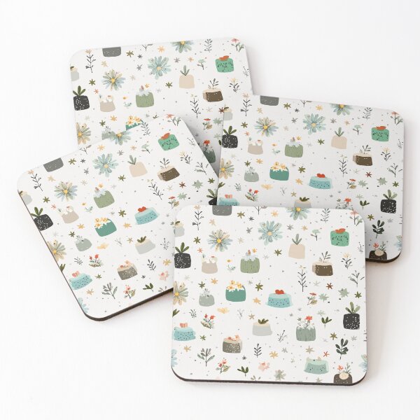 Item preview, Whimsical Mini Garden Cakes Pattern designed and sold by Moss and Moon Studio.