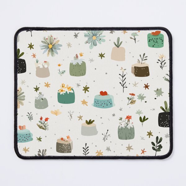 Item preview, Whimsical Mini Garden Cakes Pattern designed and sold by Moss and Moon Studio.