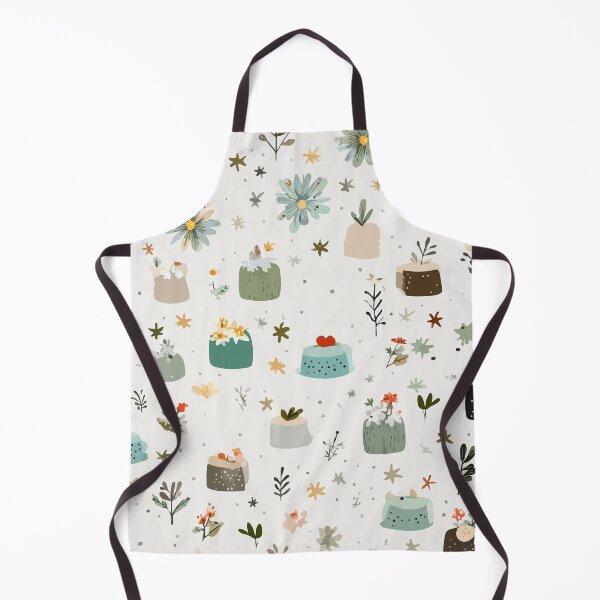 Item preview, Whimsical Mini Garden Cakes Pattern designed and sold by Moss and Moon Studio.