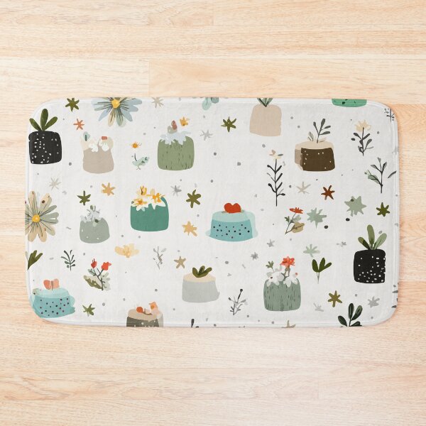 Item preview, Whimsical Mini Garden Cakes Pattern designed and sold by Moss and Moon Studio.