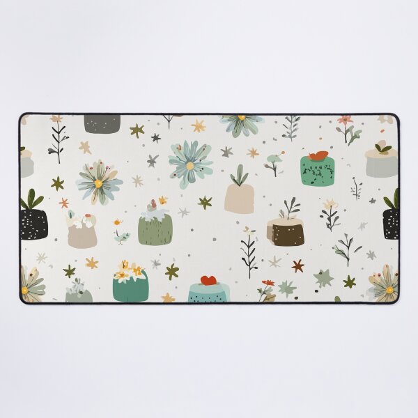 Item preview, Whimsical Mini Garden Cakes Pattern designed and sold by Moss and Moon Studio.