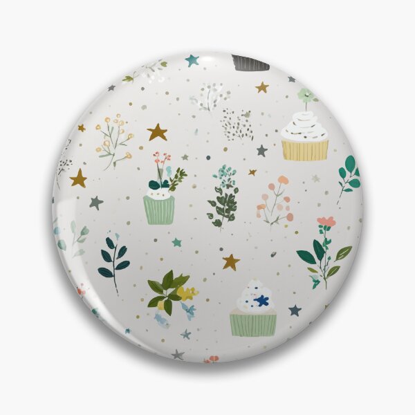 Item preview, Whimsical Mini Garden Cakes Pattern designed and sold by Moss and Moon Studio.