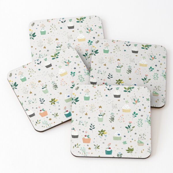 Item preview, Whimsical Mini Garden Cakes Pattern designed and sold by Moss and Moon Studio.