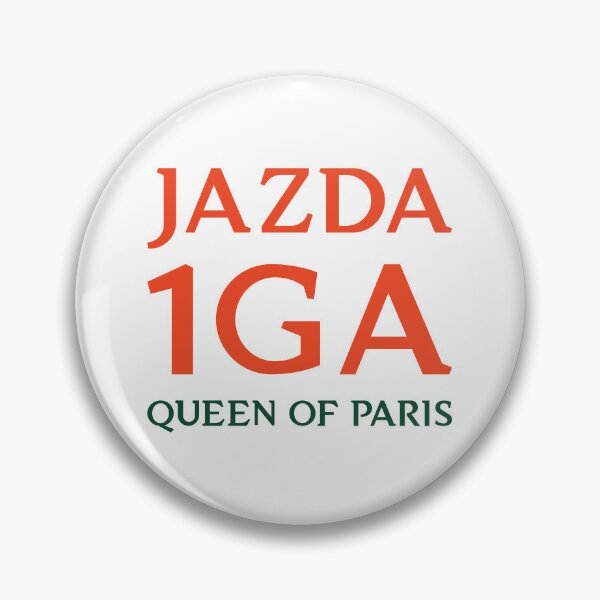 Item preview, "JAZDA" queen of paris Iga Świątek tennis star grand slam designed and sold by vectorlove.