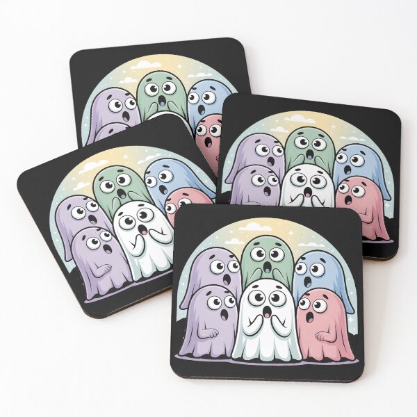 Item preview, Surprised Ghost Squad – Rainbow Reactions designed and sold by DreamVibeShirt.