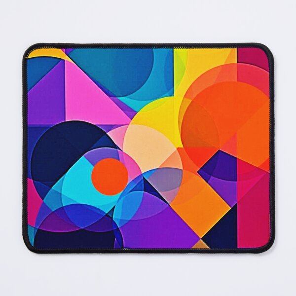 Item preview, Overlapping Hues: Abstract Fusion designed and sold by Health And Fitness Posts e-Store.