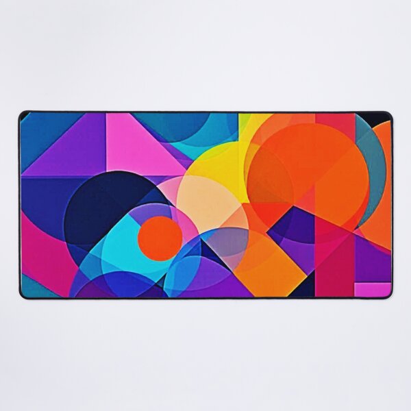 Item preview, Overlapping Hues: Abstract Fusion designed and sold by Health And Fitness Posts e-Store.