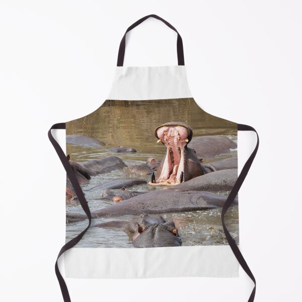 Item preview, Big Mouth Hippo – Wild Africa Moment designed and sold by TravelLensPro.