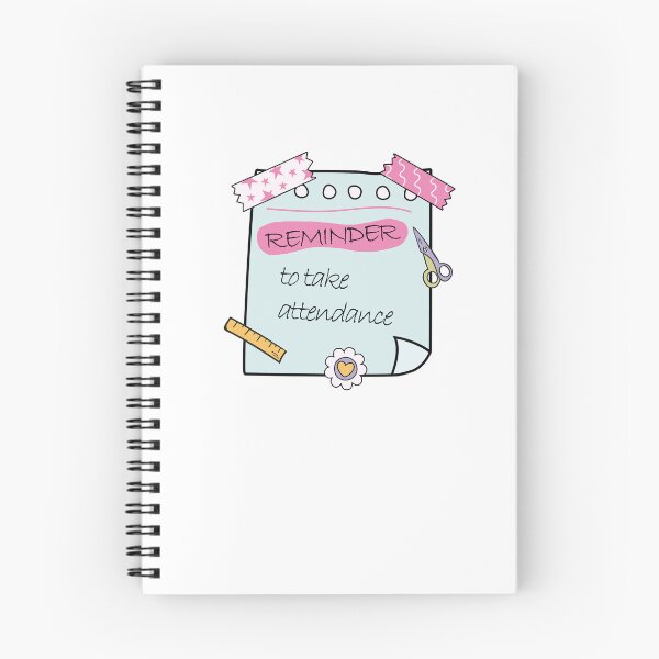 Item preview, Teacher Reminder – Take Attendance Cute Green Post-it designed and sold by EmeraldeaArt.