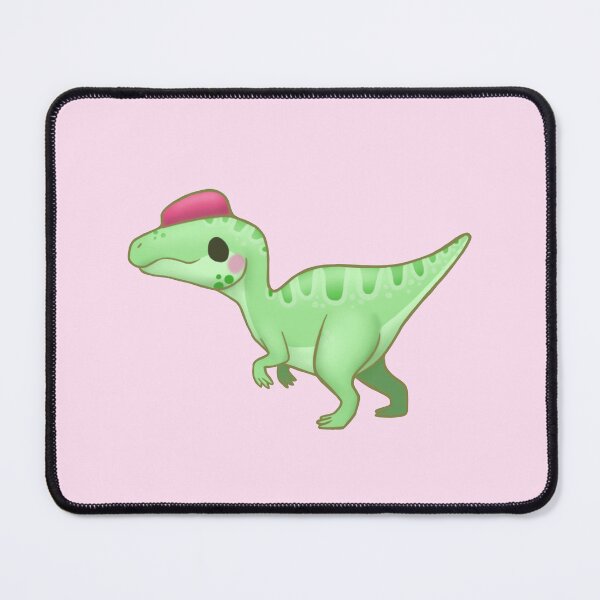 Item preview, Dilophosaurus dinosaur, cute baby dinosaur designed and sold by VraptorDoodles.