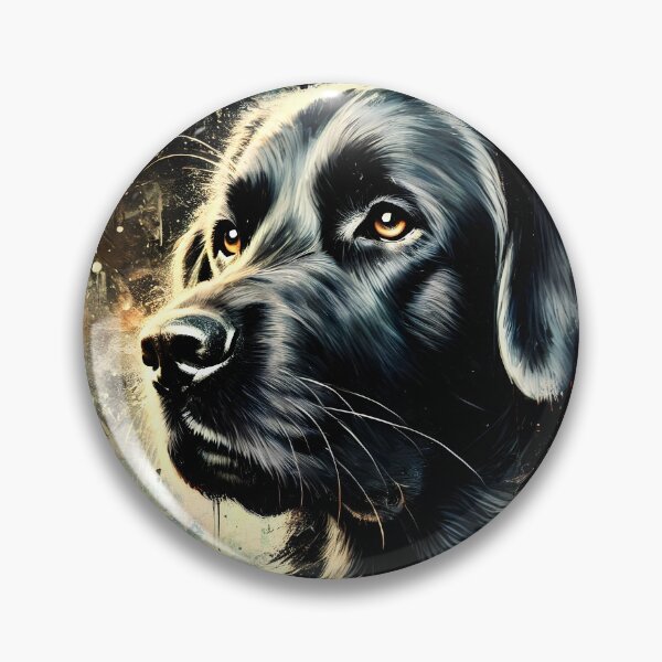 Item preview, Black Labrador Dog – Color Splash Abstract Art designed and sold by ParadisePosters.